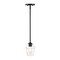 Designers Fountain Summer Jazz 60 Watt 1-Light Matte Black Transitional Pendant Light with Clear Glass Shade D310M-5P-MB - alternate 8